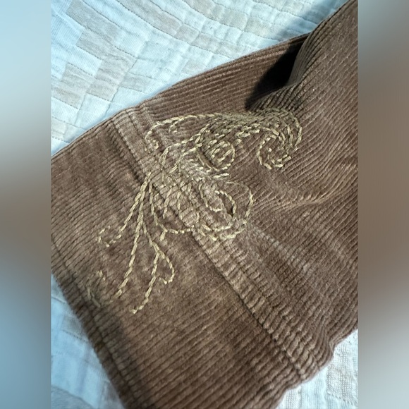 Fossil Brown Cord Corduroy Jacket 90s Y2K - Picture 5 of 7